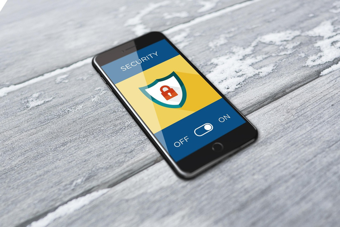 privacy lock shield blue